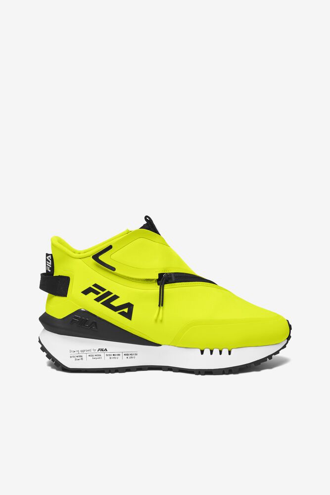 Fila Trainers Womens Yellow Space Runner - Ireland 53824-PXLF